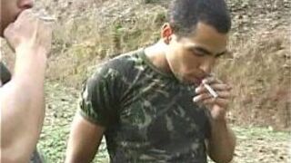 Latino Military Bareback Sex porn video